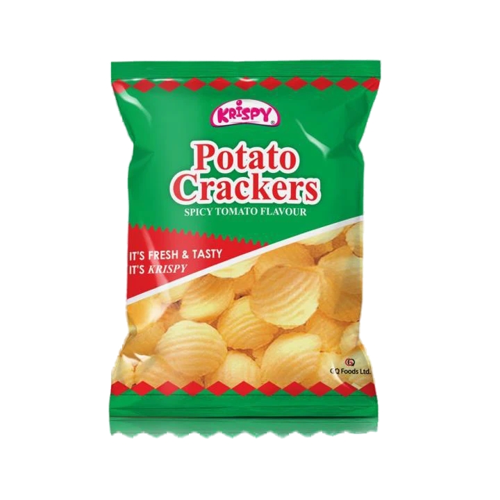 Krispy Potato Crackers chips - 15gm per packet - pack of 20 packets